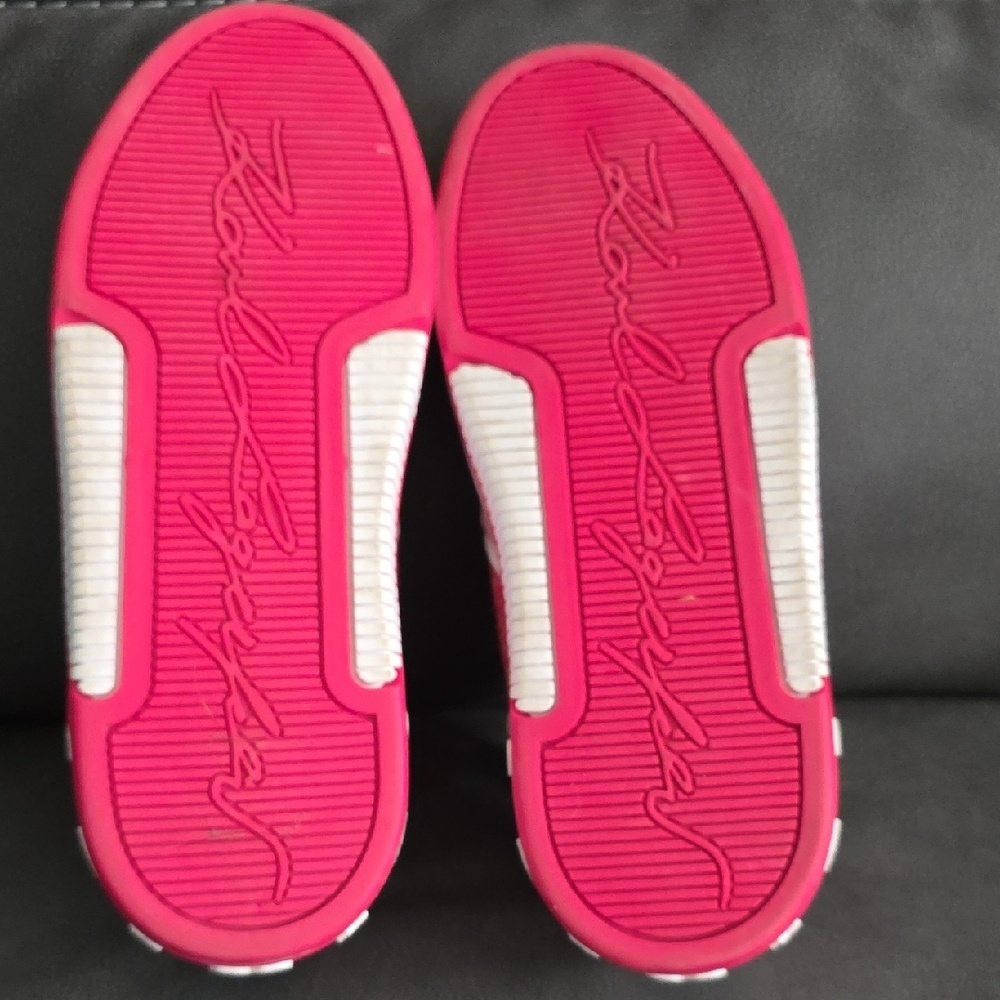 Karl Lagerfeld Pink and White Sneakers - Picture 8 of 8